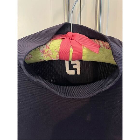 Footjoy FJ Men’s Mock Neck Navy Pullover Sz M Long Sleeve Golf - Picture 2 of 8